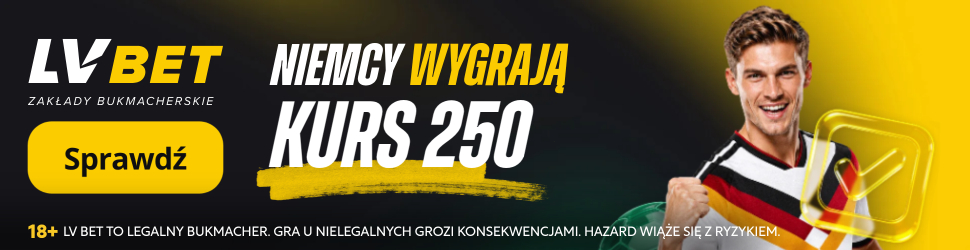 Kurs 250 na zwycięstwo Hiszpanii