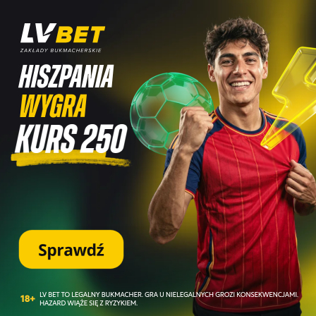 Hiszpania wygra - kurs 250