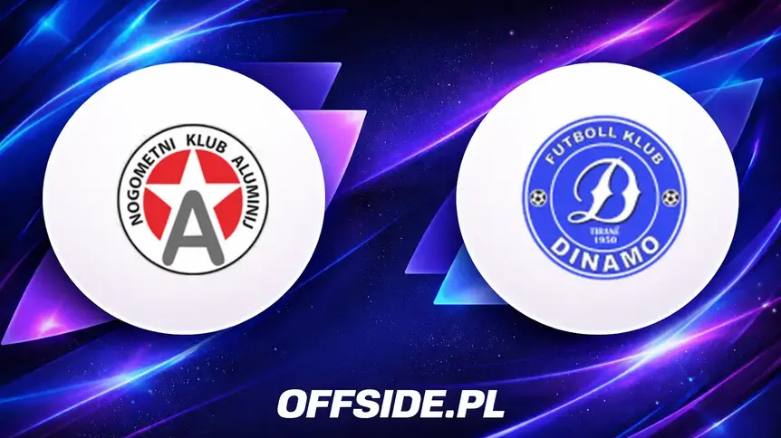 Oficjalne składy Aluminij i Dinamo Tirana na mecz