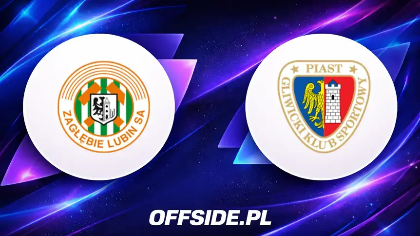 Zagłębie Lubin kontra Piast Gliwice: Składy ujawnione