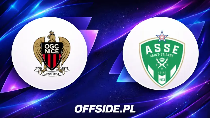 Składy na mecz OGC Nice z Saint Etienne ujawnione