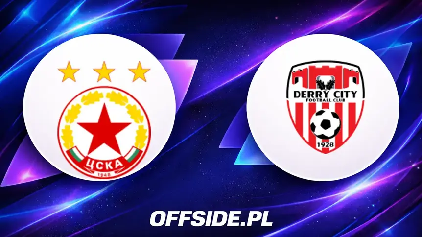 CSKA Sofia i Derry City ogłaszają składy na mecz