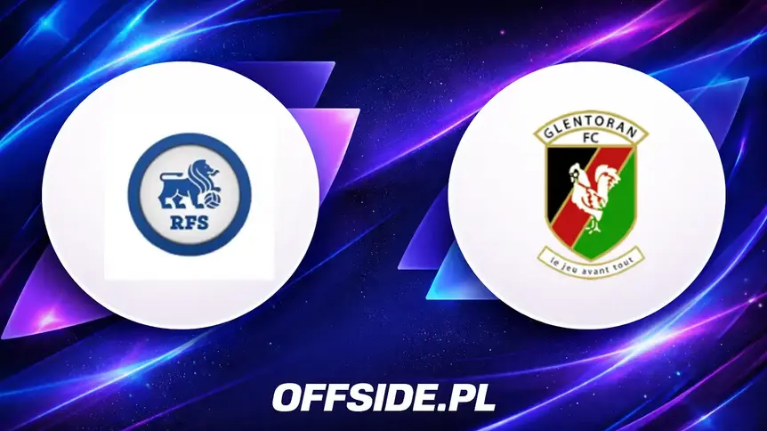 Oficjalne składy na Rīgas FS - Glentoran