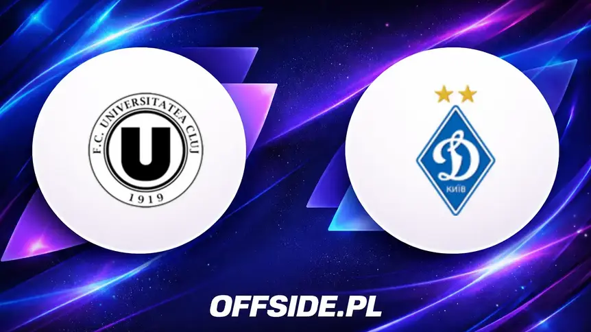 Składy meczowe Universitatea Cluj kontra Dynamo Kijów ujawnione
