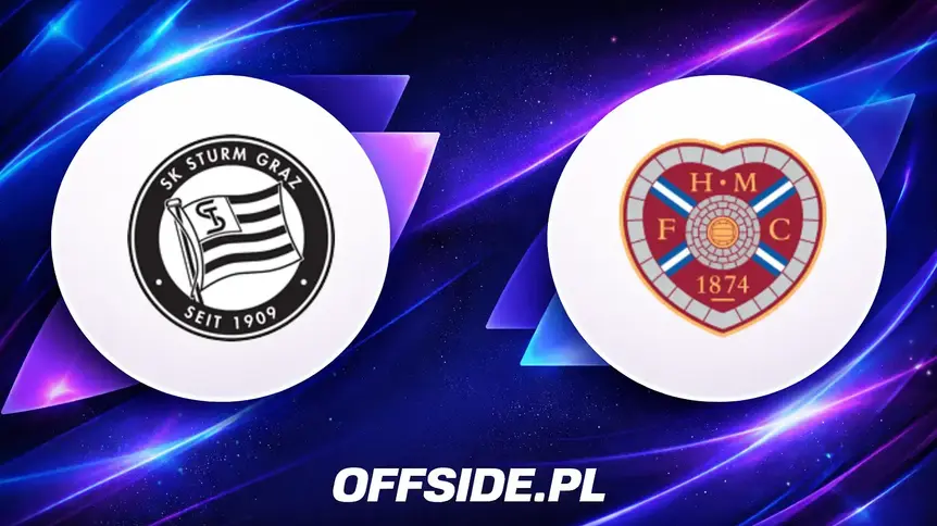 Składy Sturm Graz i Heart OF Midlothian ogłoszone przed meczem